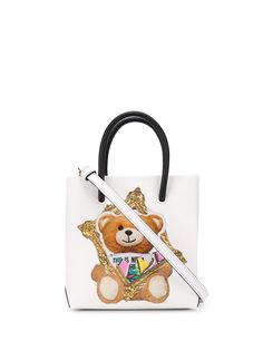 Moschino маленькая сумка-тоут Teddy Bear с принтом