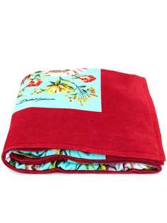 Dolce & Gabbana пляжное полотенце с цветочным принтом