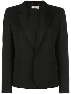 Saint Laurent однобортный блейзер
