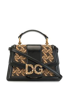 Dolce & Gabbana плетеная сумка-тоут