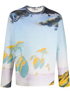 Valentino толстовка с принтом Floating Island