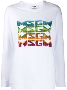 MSGM толстовка с логотипом