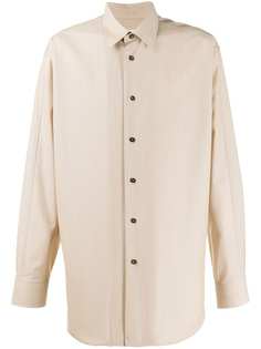 Jil Sander рубашка с длинными рукавами