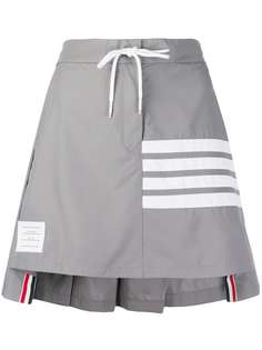 Thom Browne короткая юбка с плиссировкой