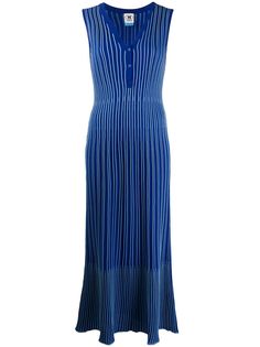 M Missoni трикотажное платье с полосками