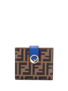 Fendi кошелек с тиснением FF