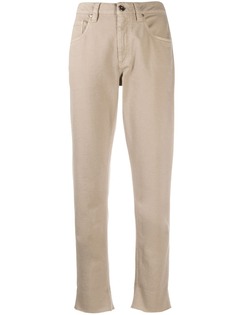 Brunello Cucinelli укороченные брюки с пятью карманами