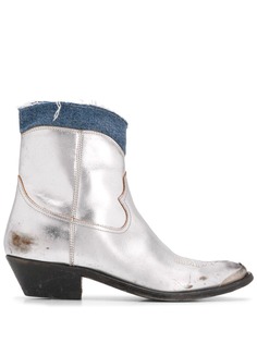 Golden Goose ковбойские ботинки Young