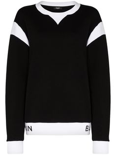 Balmain толстовка в двух тонах