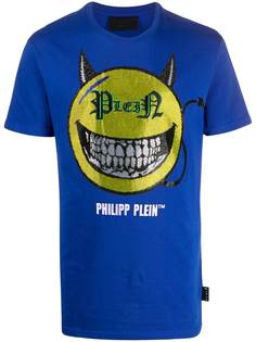 Philipp Plein футболка Evil Smile
