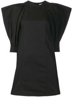 Givenchy платье с объемными плечами
