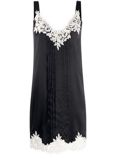 Blumarine платье-трапеция в технике кроше