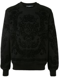 Dolce & Gabbana толстовка с принтом DG Royal