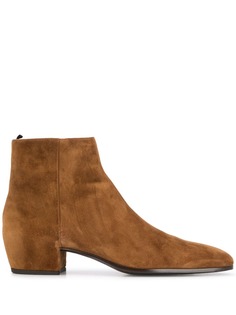 Saint Laurent ботинки на каблуке