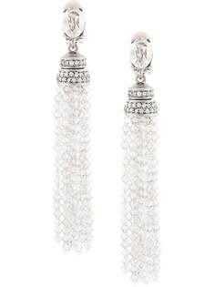 Oscar de la Renta серьги с кисточками