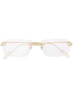 Cartier Eyewear очки в прямоугольной оправе