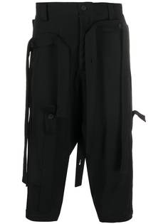 Yohji Yamamoto укороченные брюки