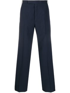 Thom Browne строгие брюки с полосками RWB