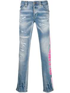 Philipp Plein джинсы Super Straight Cut Plein Star