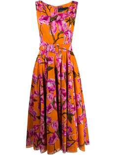 Samantha Sung расклешенное платье Aster с цветочным принтом
