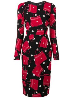 Dolce & Gabbana платье с принтом