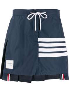 Thom Browne юбка с плиссировкой и полосками