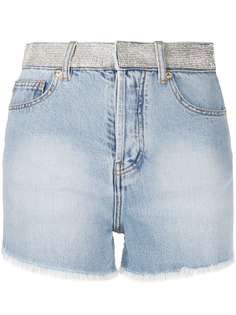 Alexandre Vauthier джинсовые шорты с необработанными краями