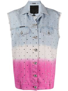 Philipp Plein джинсовый жилет