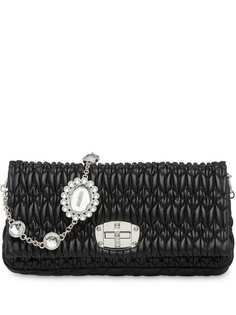 Miu Miu сумка Miu Iconic с кристаллами