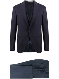 Corneliani костюм-двойка в полоску