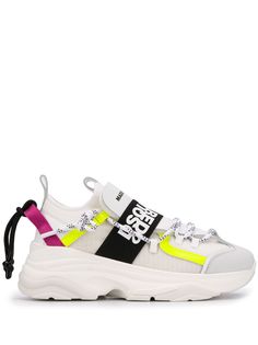 Dsquared2 кроссовки с логотипом и вставками
