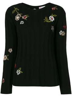 RedValentino джемпер с вышивкой