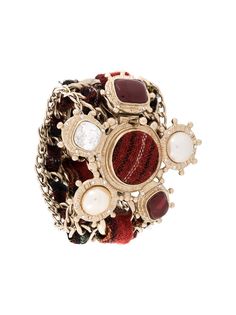 Chanel Pre-Owned браслет 2013-го года с кабошоном
