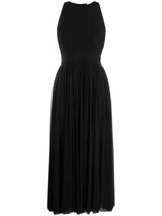 Alexander McQueen плиссированное платье макси