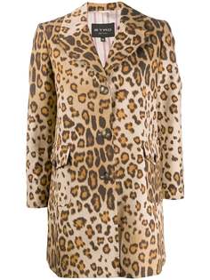 Etro пальто с леопардовым принтом