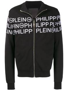 Philipp Plein куртка-бомбер с принтом Skull
