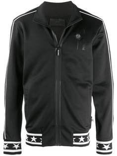 Philipp Plein спортивная куртка с принтом Skull
