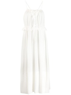 Chloé платье со сборками на талии