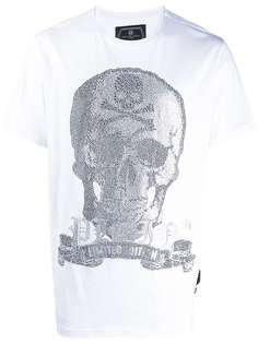 Philipp Plein футболка Platinum Skull