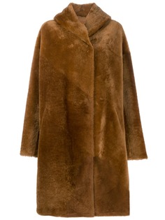 Liska однобортное пальто