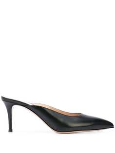 Gianvito Rossi мюли на каблуке с заостренным носком