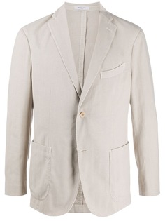 Boglioli однобортный пиджак с накладными карманами