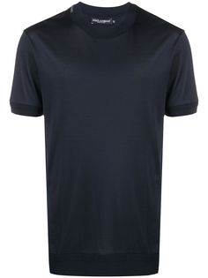 Dolce & Gabbana футболка с нашивкой-логотипом