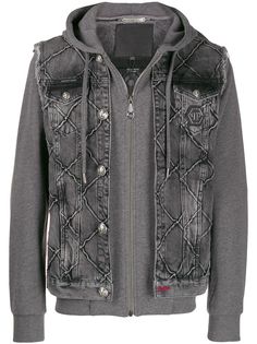 Philipp Plein джинсовая куртка Statement