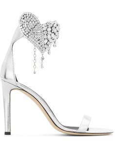 Giuseppe Zanotti декорированные босоножки Amour