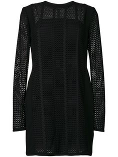 Victoria Victoria Beckham платье-шифт с панельным дизайном