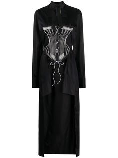 Seen Users атласная блузка с вышивкой