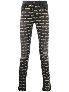 Philipp Plein джинсы Super Cut Flame