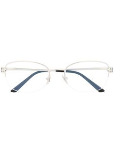Cartier Eyewear очки Panthère de Cartier в овальной оправе