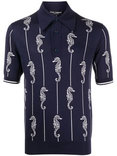 Dolce & Gabbana рубашка-поло с принтом